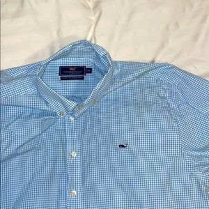 Vineyard vines gingham button down